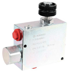 Pièces agricoles - Hydraulique - Contrôleur de débit en acier 3 voies FPRFU 3/4 S G