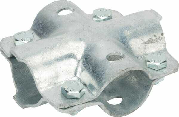 Pièces agricoles - Cloture,Jardin & Sylviculture - Collier en croix 1½" x 1½"
