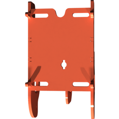 Pièces agricoles - Pièce divers - Bride soudée 180 NS peinte