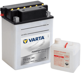 Pièces agricoles - Eclairage - Batterie 12V 14Ah 190A Sports motorisés Freshpack VARTA