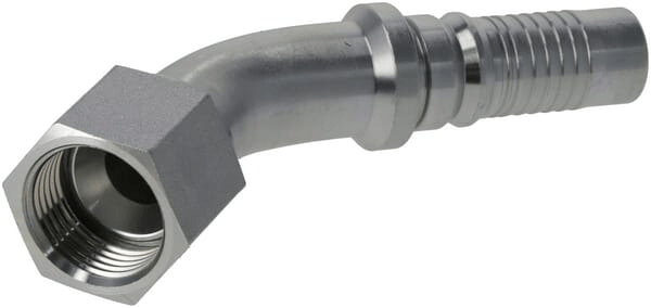 Pièces agricoles - Hydraulique - Raccord à sertir 4SH-DN20-1,1/16" UNF-45°