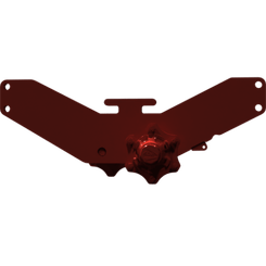 Pièces agricoles - Pièce divers - Cadre de roue ADR gauche sans frein