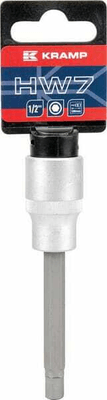 Outils - Outils divers - Douille de tournevis longue 1/2" Hex 7 mm