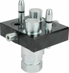 Pièces agricoles - Hydraulique - Raccord multiple DN20-2 x 3/4" BSPP prise amovible