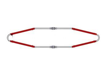 Materiels - Matériel d'élevage - autre - PACK DE 25 EPINGLE COWFLEX II BLD ROUGE