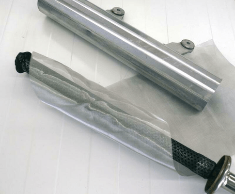 Pièces Quad & Motos - Pièces communes - Toile inox tressée ACOUSTA-FIL 500x220mm