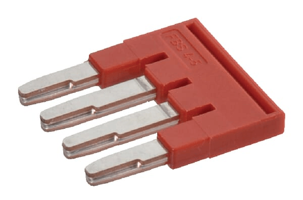 Pièces agricoles - Electricité - Conn transversal/pont,4-pôles