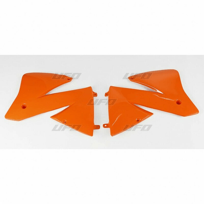 Pièces Quad & Motos - Plastiques - Ouïes de radiateur UFO orange KTM EXC