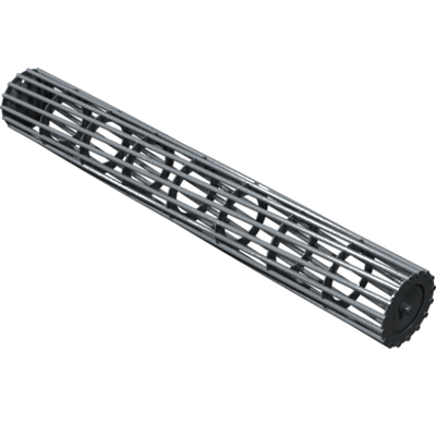 Pièces agricoles - Pièce divers - Rouleau de cage D560 P16 4m -peint-