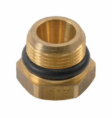 Pièces agricoles - Pièce Pulvérisateur - Buse à jet mirroir 6818 22° 2.5 dorée laiton Braglia