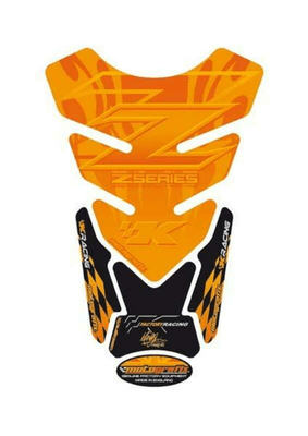 Pièces Quad & Motos - Equipement véhicule - Protection de réservoir MOTOGRAFIX 4pcs orange Kawasaki