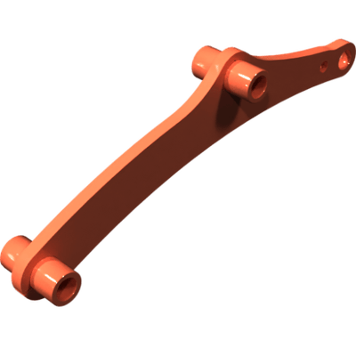 Pièces agricoles - Pièce divers - guidon soudé -peint-