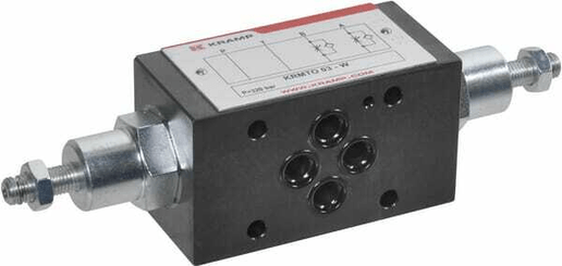 Pièces agricoles - Hydraulique - Clapet antiretour étrangl. NG6