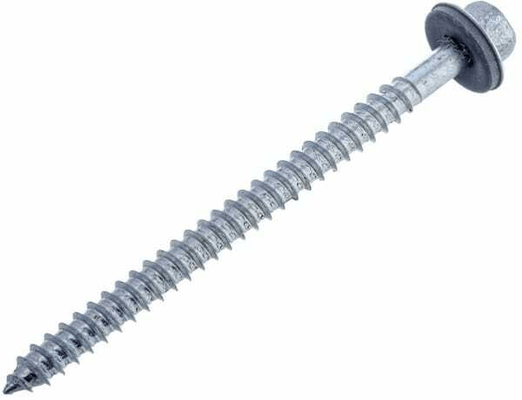Pièces agricoles - Fasteners - Vis auto-perforante 6.5x90mm,tête hexagonale de 10 mm, DIN 7976 Kramp