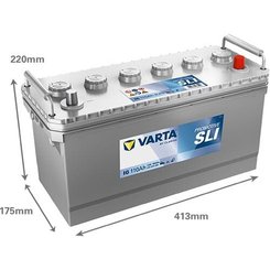 Pièces agricoles - Eclairage - Battery 12V 110Ah 850A I6 VARTA Promotive SLI