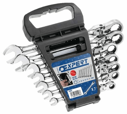 Outils - Outils divers - Jeu de 7 clés à cliquet