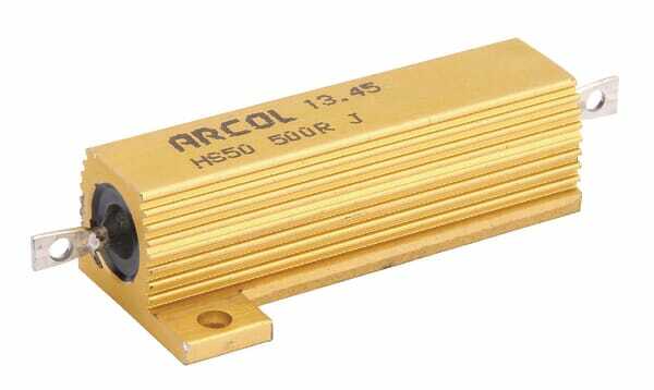 Pièces agricoles - Eclairage - Résistance 500 ohm 50 W 5 %
