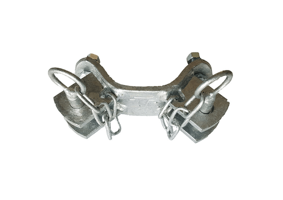 Materiels - Cage de contention - PACK DE 200 DEMI BRIDES TREFLE 2DL D.102MM