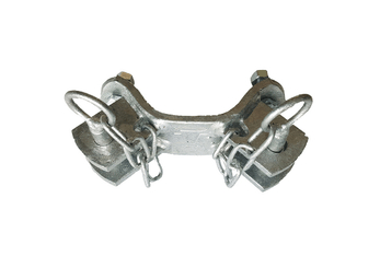 Materiels - Cage de contention - PACK DE 200 DEMI BRIDES TREFLE 2DL D.102MM