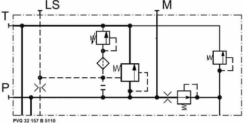Pièces agricoles - Hydraulique - Module pompe PVP OC 157B5110