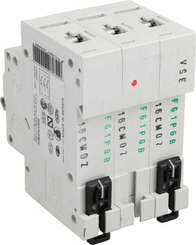 Pièces agricoles - Electricité - Disjoncteur protecteur de ligne,16A,3P,C