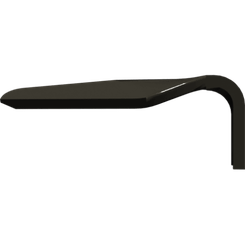 Pièces agricoles - Pièce d'usure Herse Rotative - Dent Quick-Fit gauche 15mm