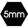 Outils - Outils divers - Embout 5mm PH 2 X 100mm