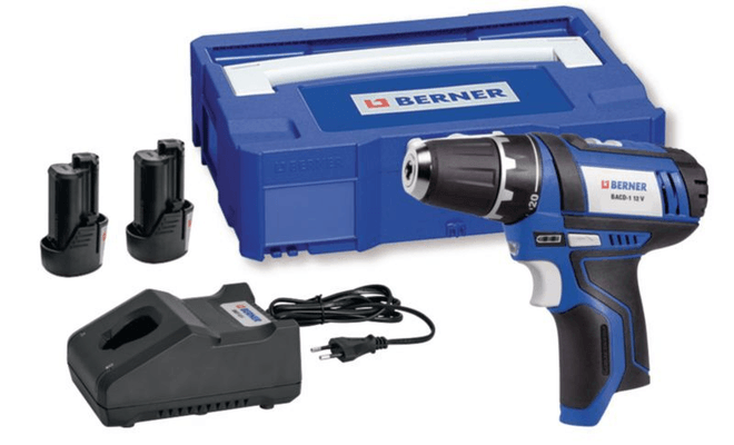 Electroportatif - Electroportatif divers et accessoires - PERCEUSE BACD-1 12V 2X2AH BC+