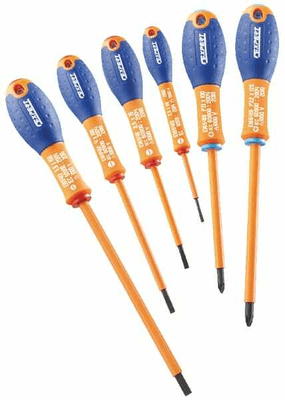 Outils - Outils divers - Jeu de 6 tournevis isolés