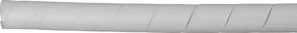 Gaine spiralee 10mm blanc(he)