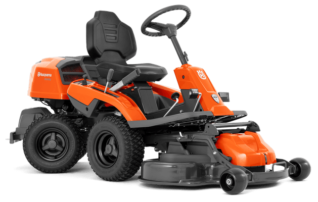 Materiels - Tondeuse autoportée - Tondeuse autoportée coupe frontale cellules Husqvarna R214TC Comfort Edition