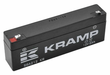Pièces agricoles - Eclairage - Batterie 12V 2Ah Kramp
