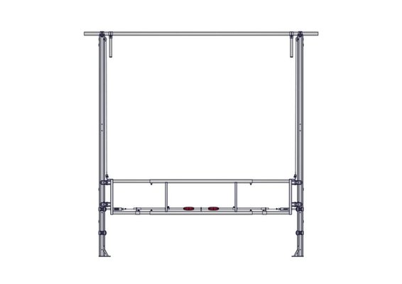 Materiels - Accessoires 200Kg-300Kg - SEPARATION DE LOGETTE RELEVABLE II EN 2.34M/3.50M