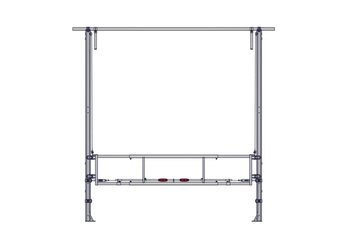 Materiels - Accessoires 200Kg-300Kg - SEPARATION DE LOGETTE RELEVABLE II EN 2.34M/3.50M
