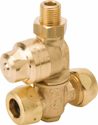 Pièces agricoles - Pièce Pulvérisateur - Buse double M65 capuchon Ø18 +