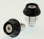 Embouts de guidon BIHR Next Ø14-17mm noir