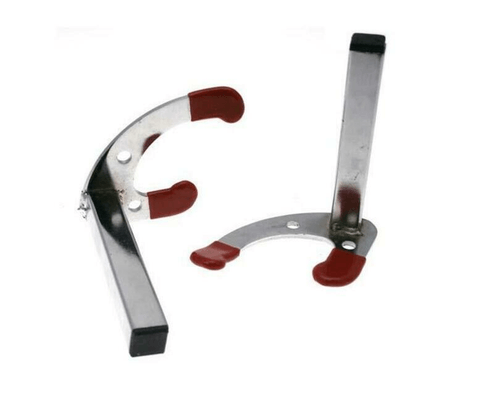 Pièces Quad & Motos - Outillage - SUPPORTS EN ''V'' POUR BEQUILLE UNIVERSELLE.