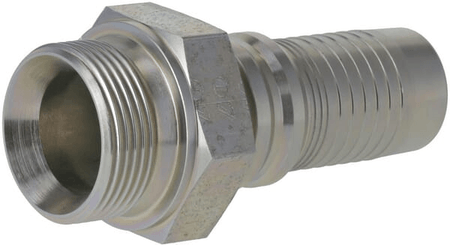 Pièces agricoles - Hydraulique - Raccord à sertir 4SH-DN32-1,1/4" BSP