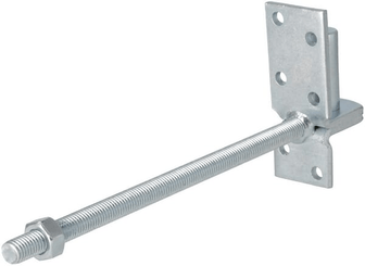 Pièces agricoles - Fasteners - Charnière pivotante à visser 12x220 mm