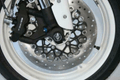 Protection de fourche R&G RACING noir Suzuki GSX-R600/750/1000