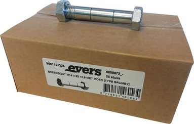 Pièces agricoles - Machines - Boulon de cisaillement avec écrou (25x) M14x82 10,9 TYPE BRUMBY​