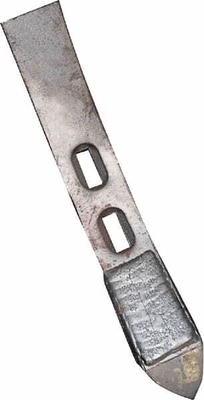 Pièces agricoles - Travail du sol - Soc 50x20 entraxe 61mm carbure