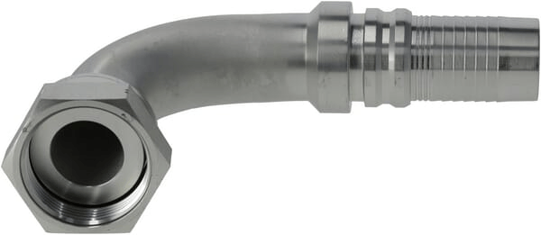Pièces agricoles - Hydraulique - Raccord à sertir 4SH-DN32-1,11/16" ORFS-90°