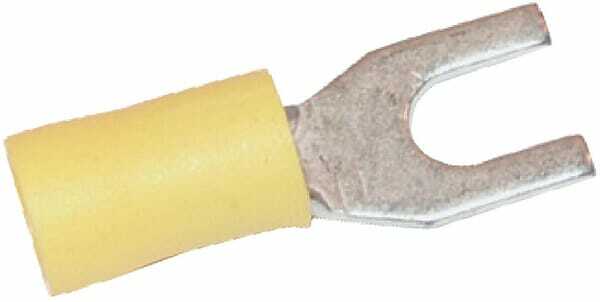Pièces agricoles - Eclairage - Borne, jaune, 4-6 mm² (50x), Kramp