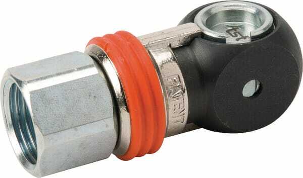 Pièces agricoles - Pièce pneumatique - Raccord rap. sécu fem BSP3/8"
