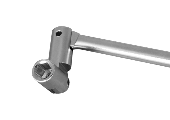 Outils - Outils divers - Clé en T à cardan + articulation 12mm L : 400mm