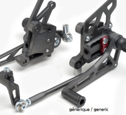 Pièces Quad & Motos - Equipement véhicule - Commandes reculées LSL noir BMW R1200 Nine-T
