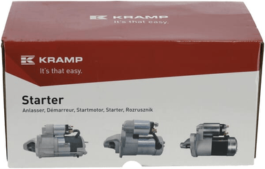 Pièces agricoles - Eclairage - Démarreur 12V, 3.2kW, 9 dents, CW, Kramp