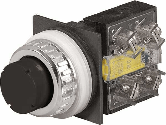 Pièces agricoles - Electricité - Bouton poussoir Relevé(e) noir