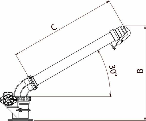 Pièces agricoles - Fertilisation & Lisier - Pistolet piv hydr 4" réglable
